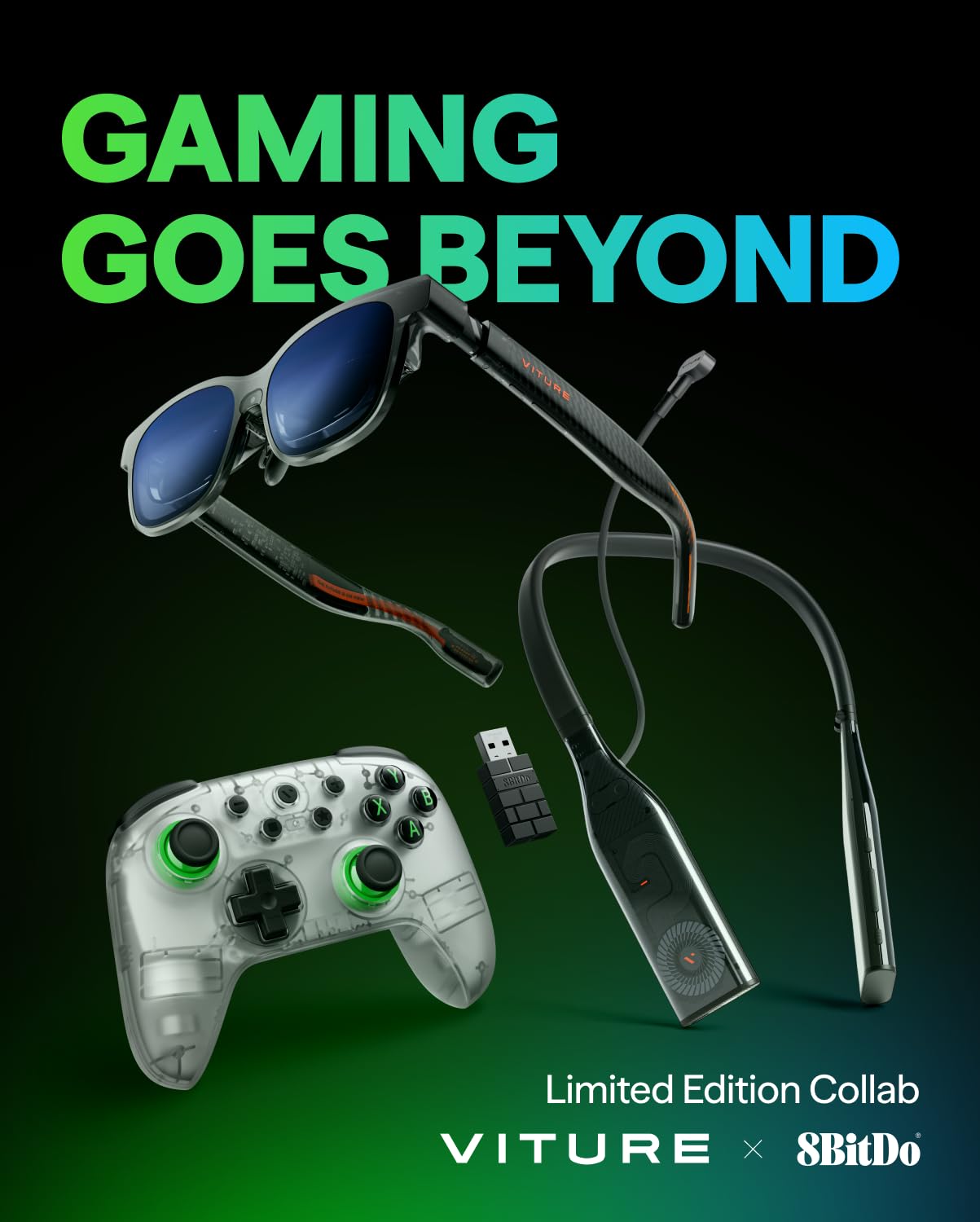 Amazon.com: VITURE × 8BitDo Ultimate 2C 3-Mode Wireless Gaming
